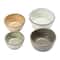 Hello Honey® Stoneware Bowls with Reactive Glaze Finish, 4ct.